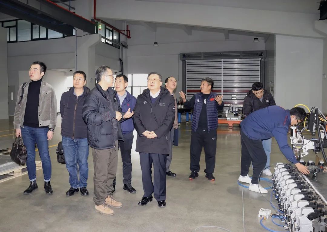 中国工程院院士--王国庆一行莅临lehu88乐虎国际考察指导！